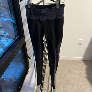 Athleta black and gray leggings XXS
